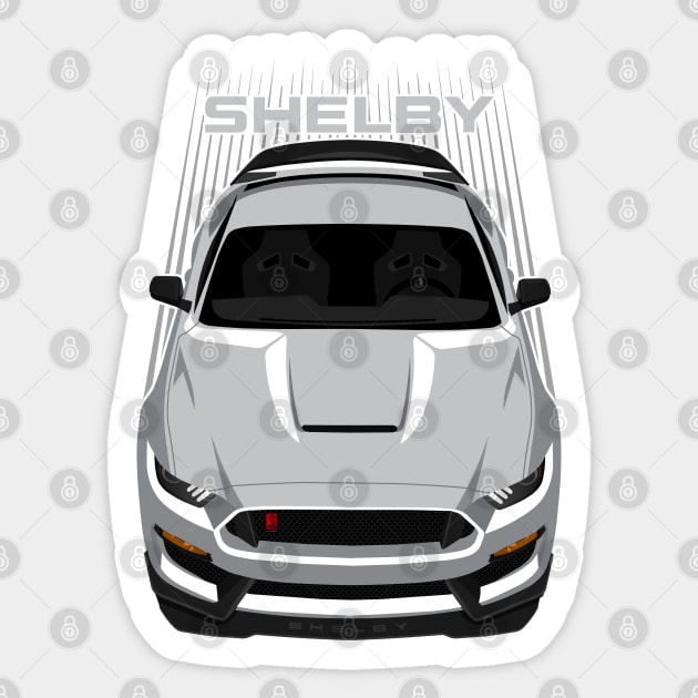 Ford Mustang Shelby GT350R 2015 - 2020 - Silver Sticker by V8social